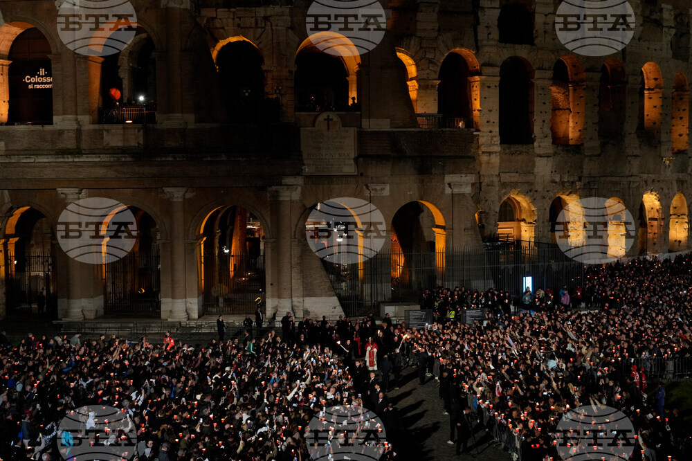 Italy Pope Good Friday