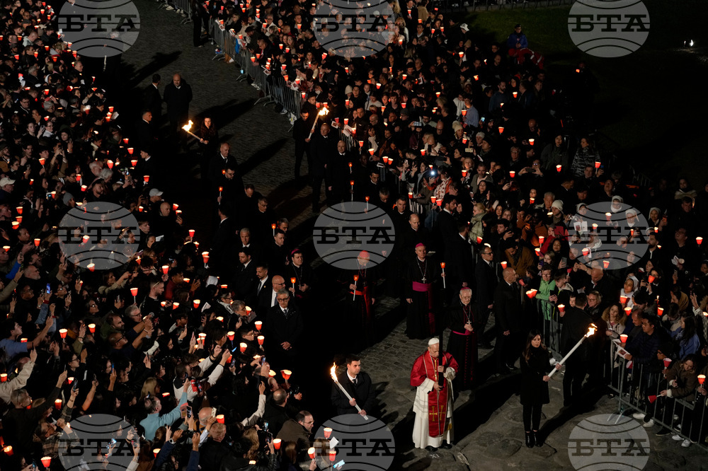 Italy Pope Good Friday