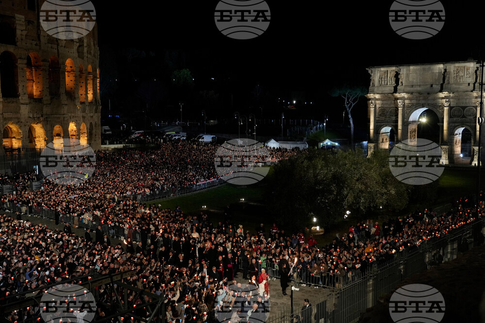 Italy Pope Good Friday