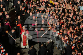 Italy Pope Good Friday