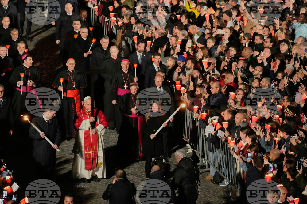 Italy Pope Good Friday