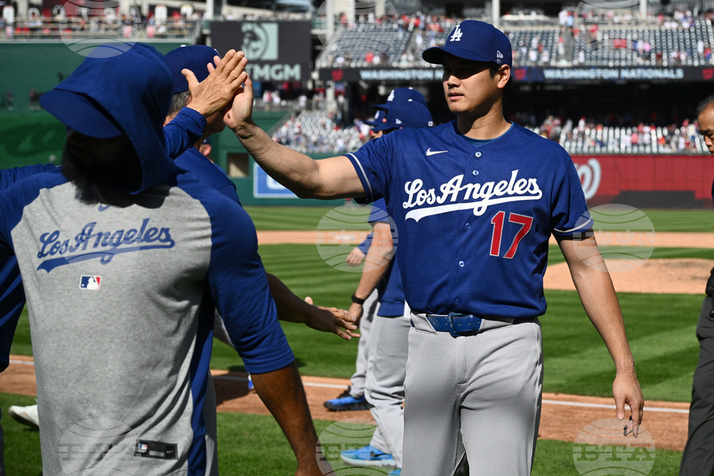 Dodgers Nationals Baseball