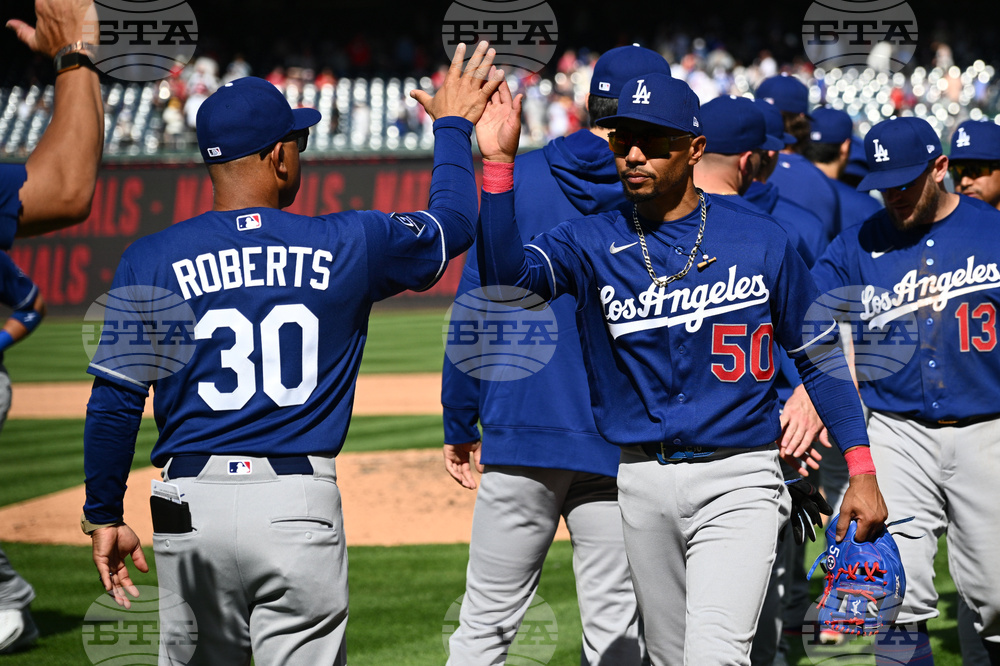 Dodgers Nationals Baseball