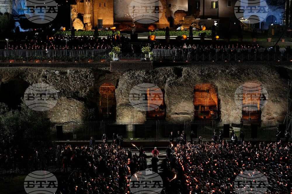 Italy Pope Good Friday