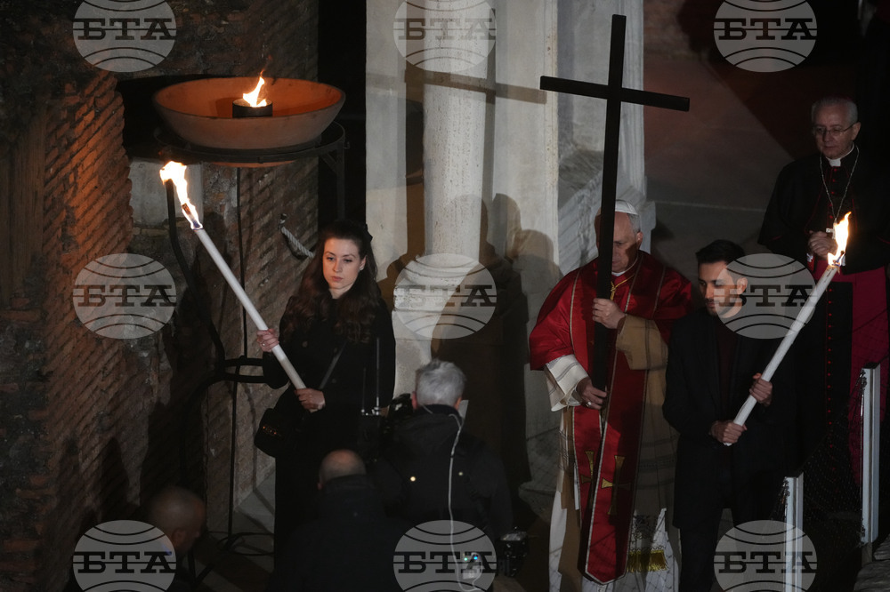 Italy Pope Good Friday