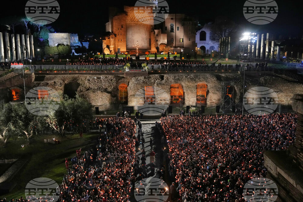 Italy Pope Good Friday