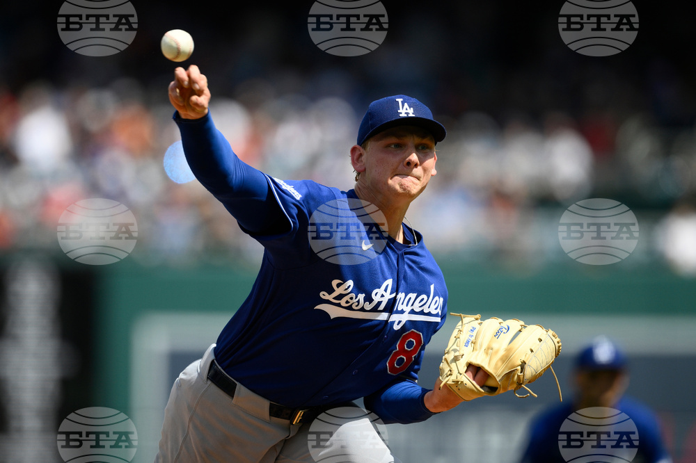 Dodgers Nationals Baseball