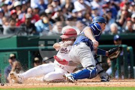 Dodgers Nationals Baseball
