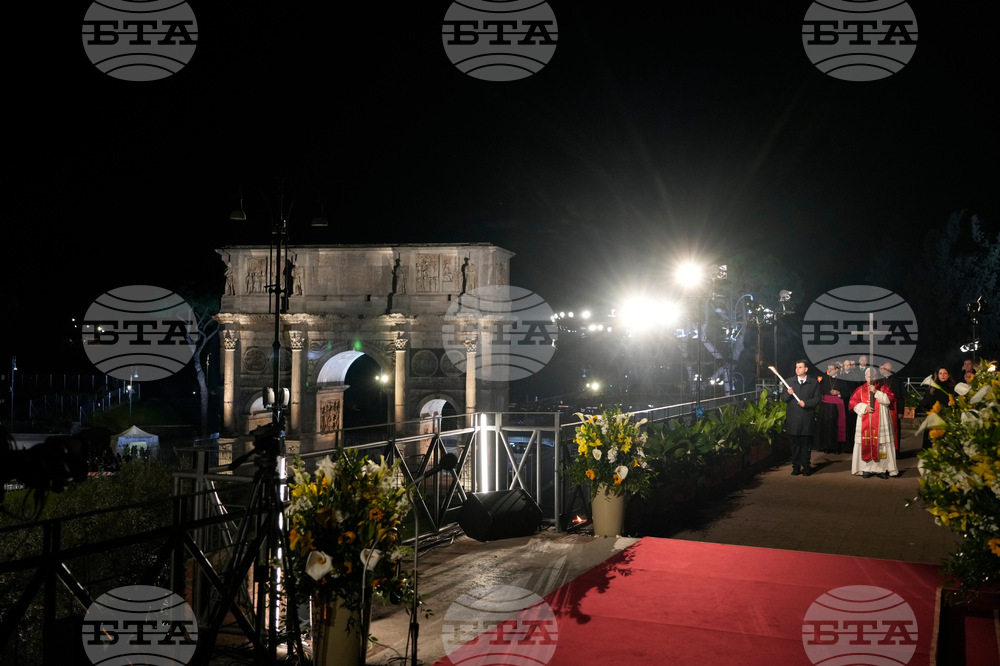 Italy Pope Good Friday