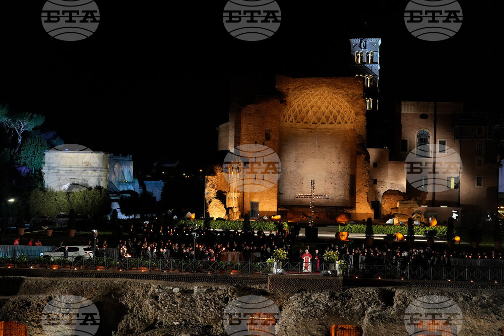 Italy Pope Good Friday