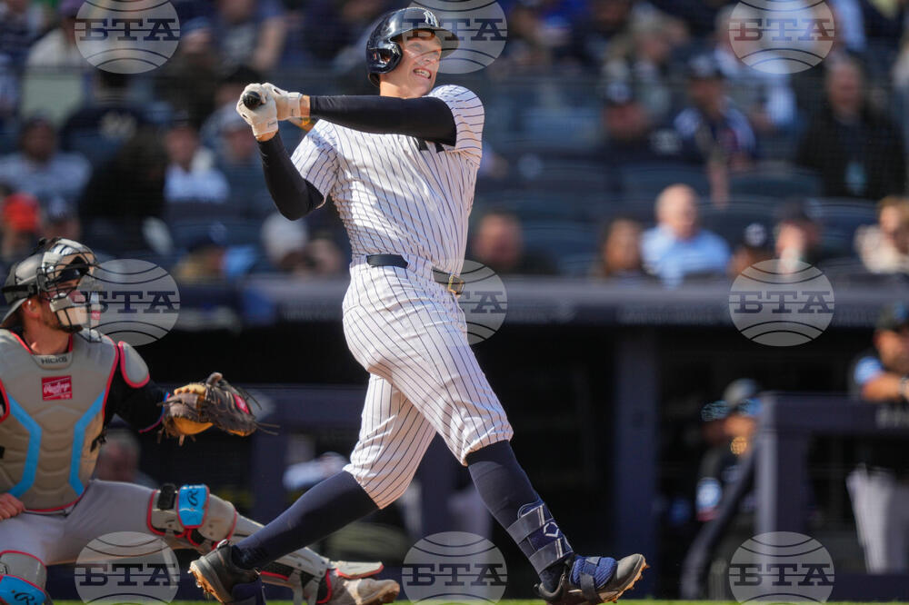 Marlins Yankees Baseball