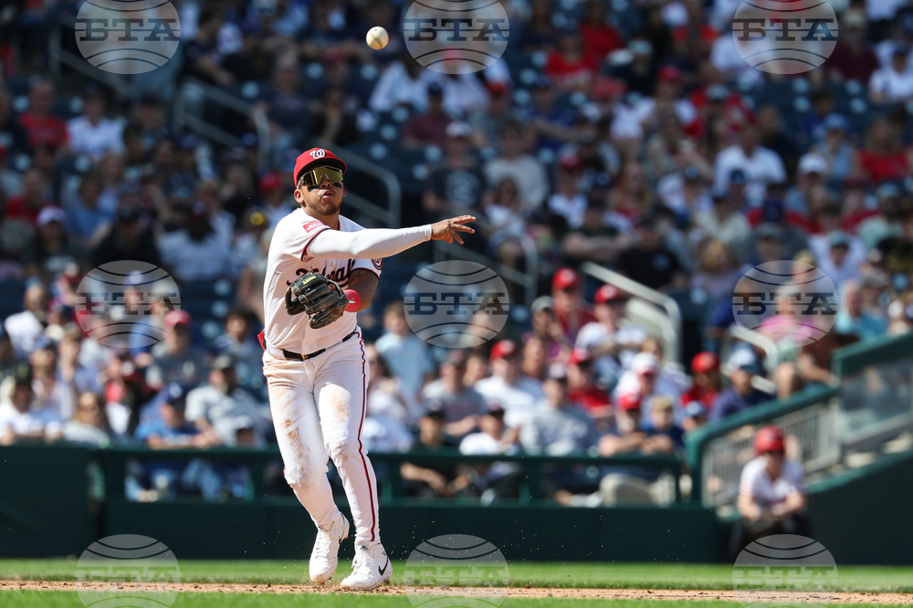 Dodgers Nationals Baseball