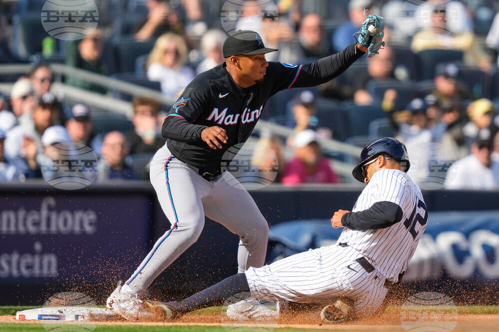 Marlins Yankees Baseball