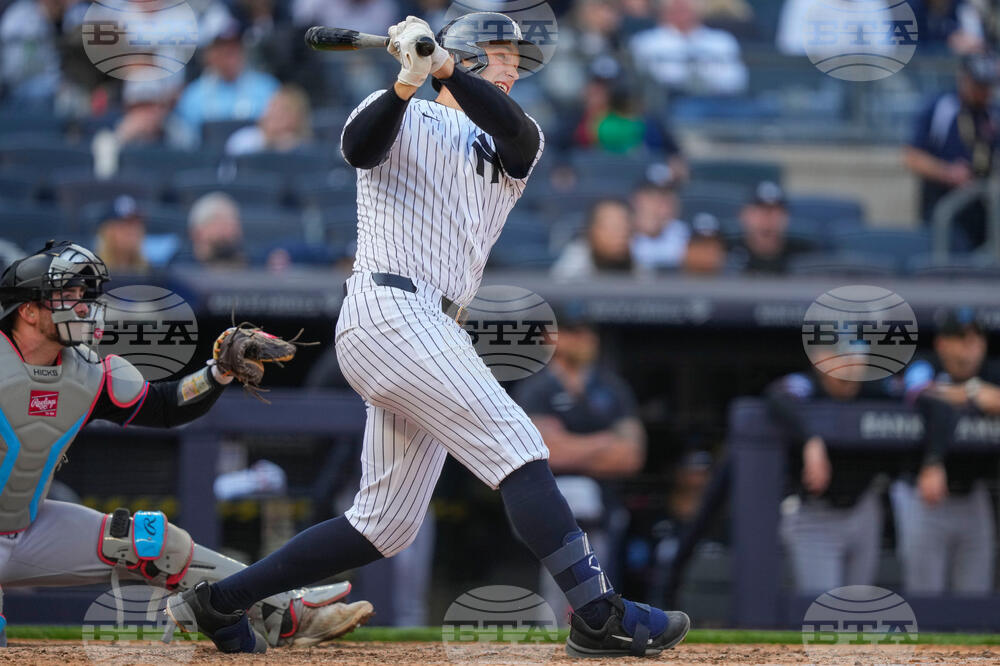 Marlins Yankees Baseball