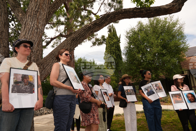 Los Angeles Wildfires Protest