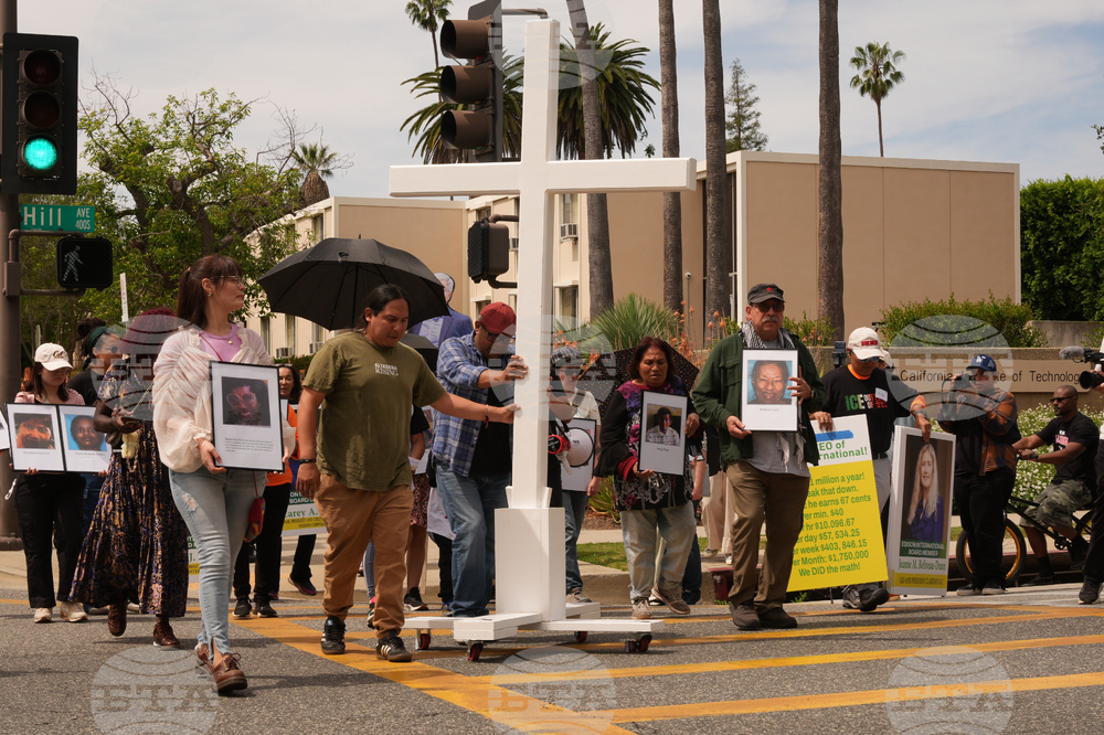 Los Angeles Wildfires Protest