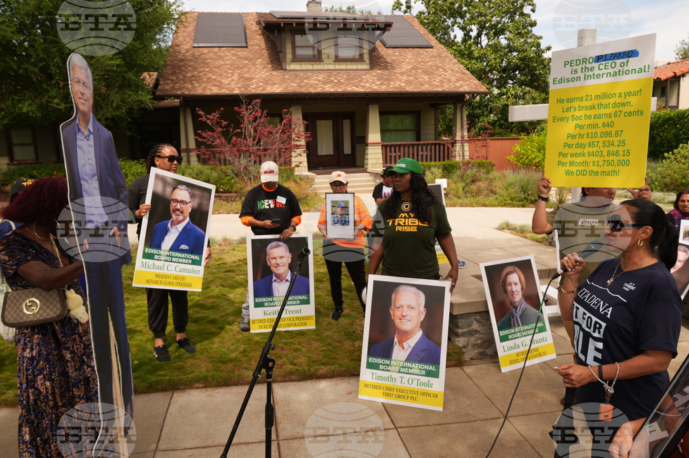 Los Angeles Wildfires Protest