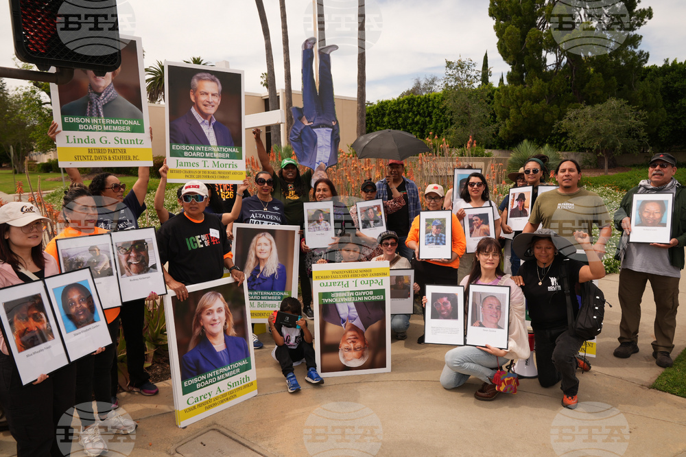 Los Angeles Wildfires Protest