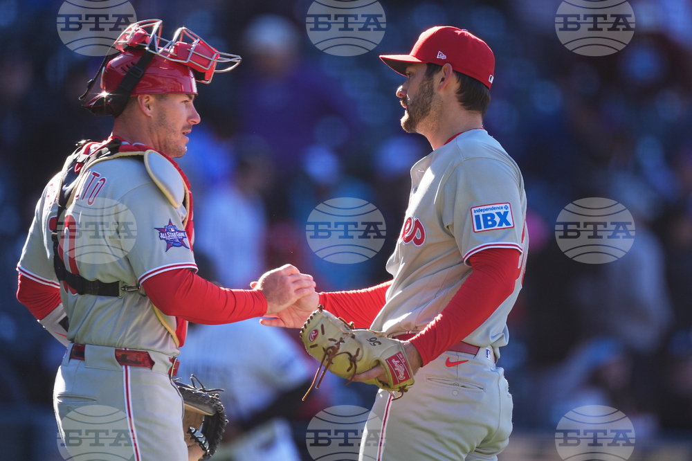 Phillies Rockies Baseball