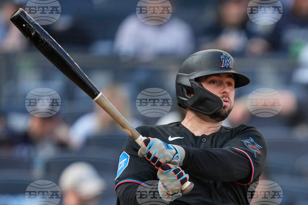 Marlins Yankees Baseball