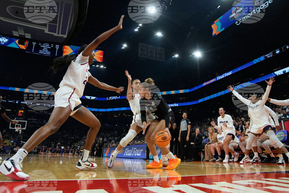 NCAA South Carolina UConn Basketball
