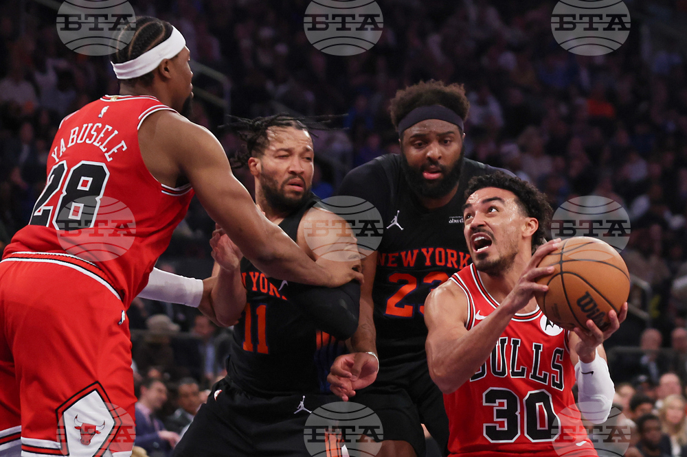 Bulls Knicks Basketball