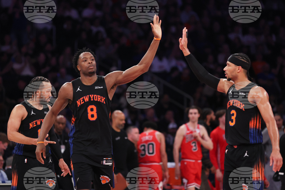 Bulls Knicks Basketball