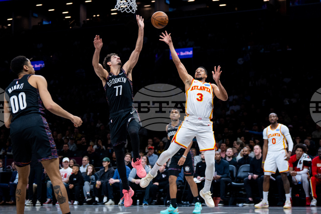 Hawks Nets Basketball