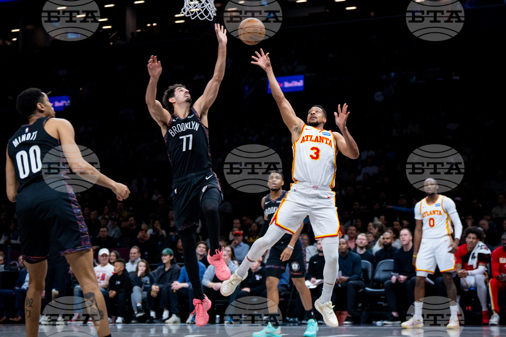 Hawks Nets Basketball