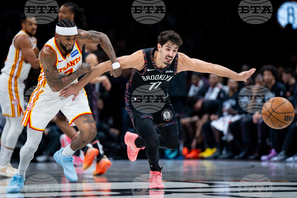 Hawks Nets Basketball