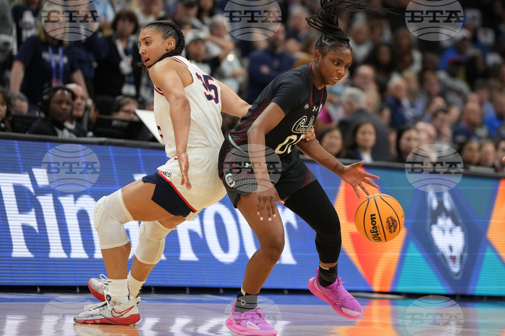 NCAA South Carolina UConn Basketball