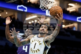 Pacers Hornets Basketball