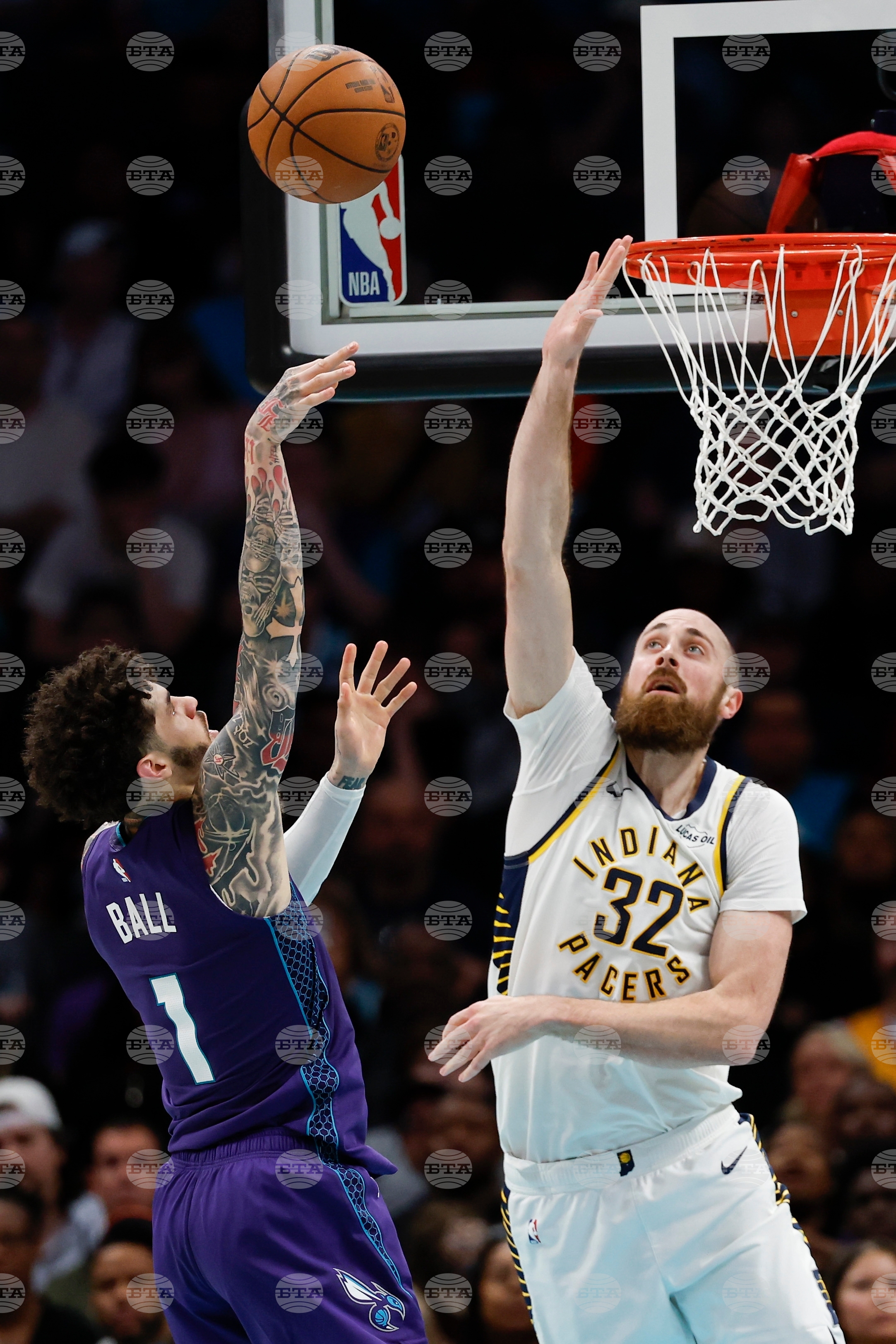 Pacers Hornets Basketball