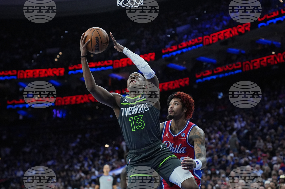 Timberwolves 76ers Basketball