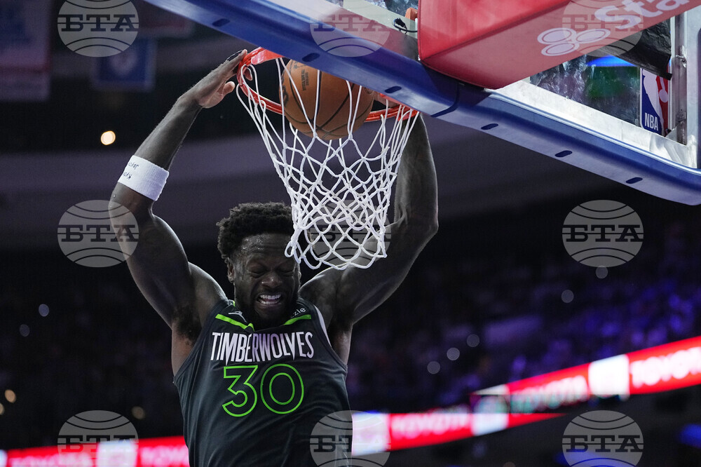 Timberwolves 76ers Basketball