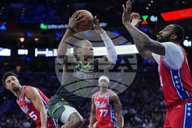 Timberwolves 76ers Basketball