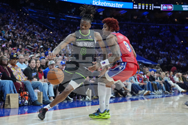 Timberwolves 76ers Basketball