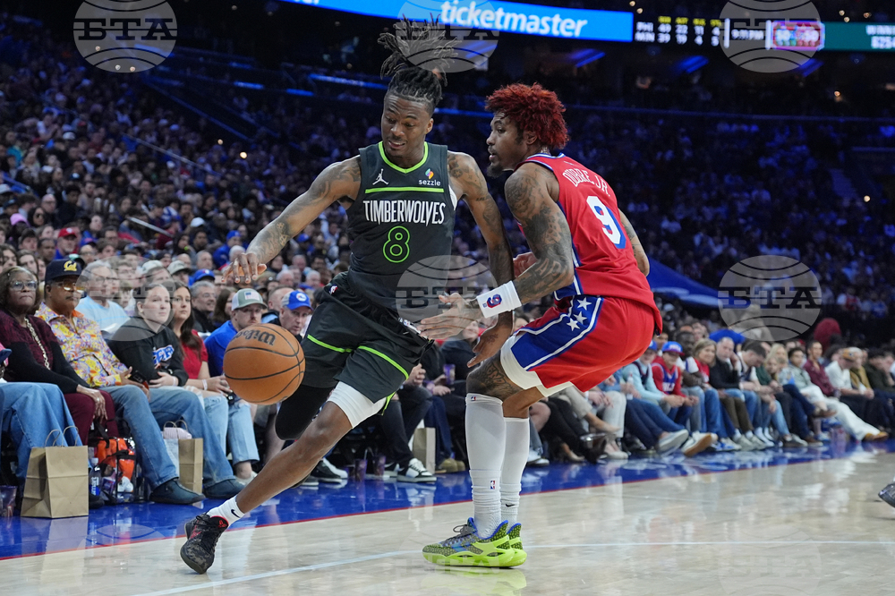 Timberwolves 76ers Basketball