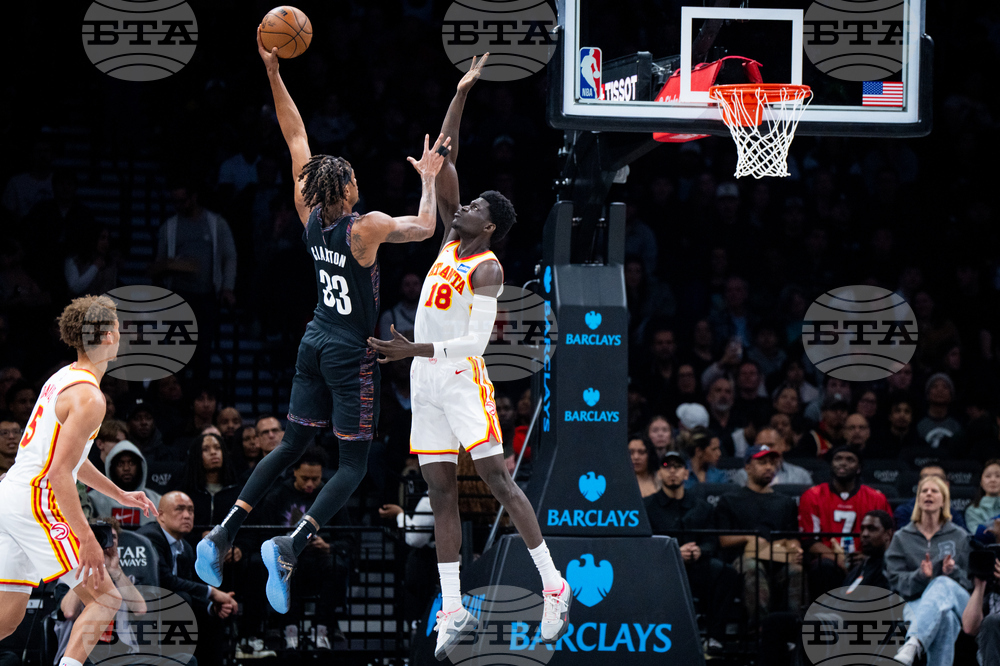 Hawks Nets Basketball