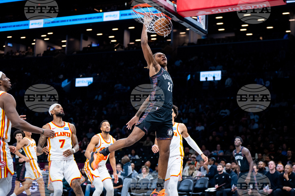 Hawks Nets Basketball