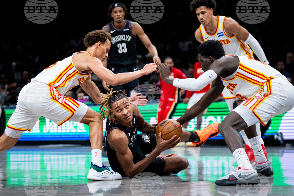 Hawks Nets Basketball