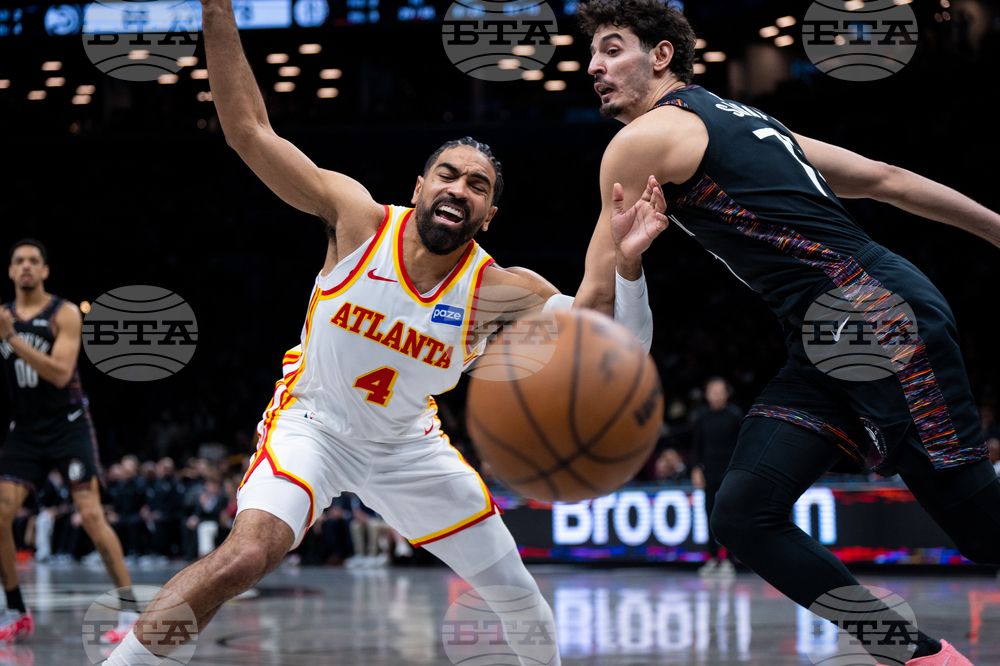 Hawks Nets Basketball