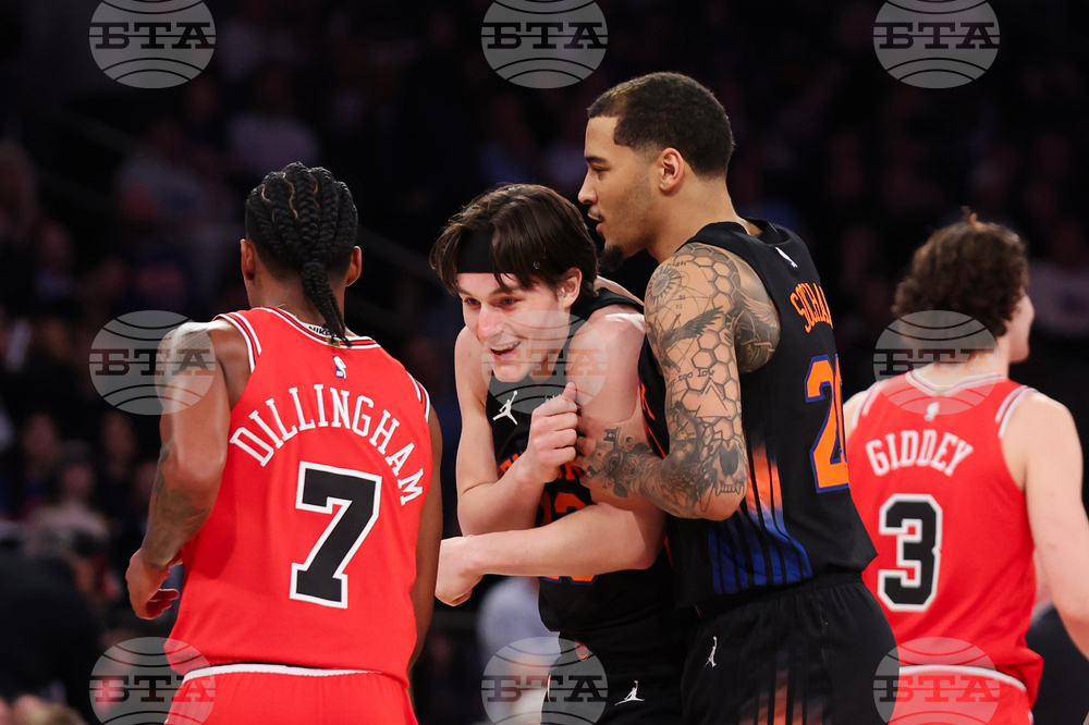 Bulls Knicks Basketball