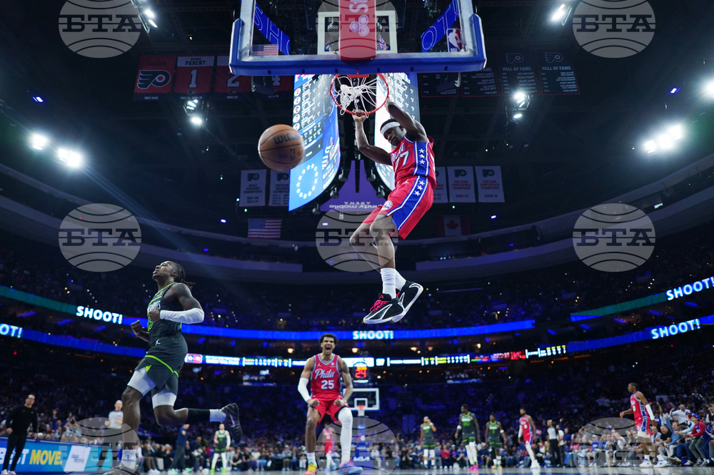 Timberwolves 76ers Basketball