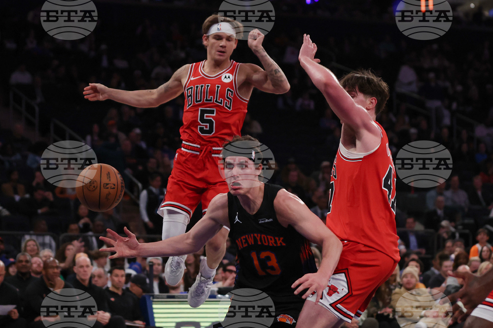Bulls Knicks Basketball