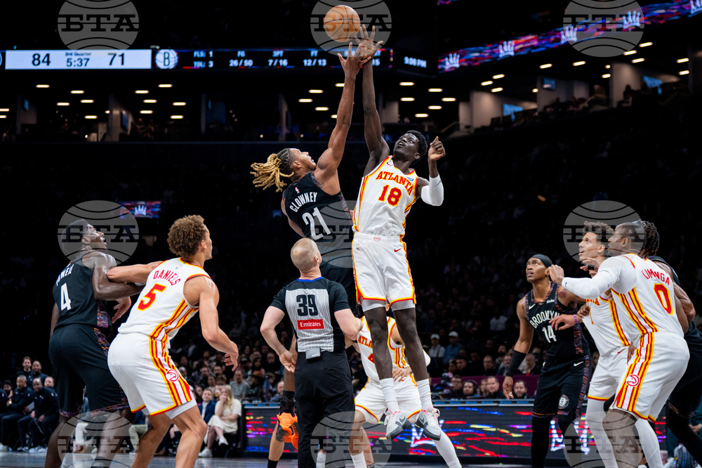 Hawks Nets Basketball