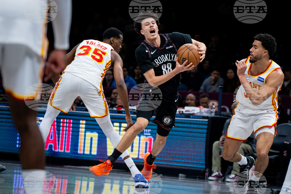 Hawks Nets Basketball