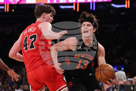 Bulls Knicks Basketball
