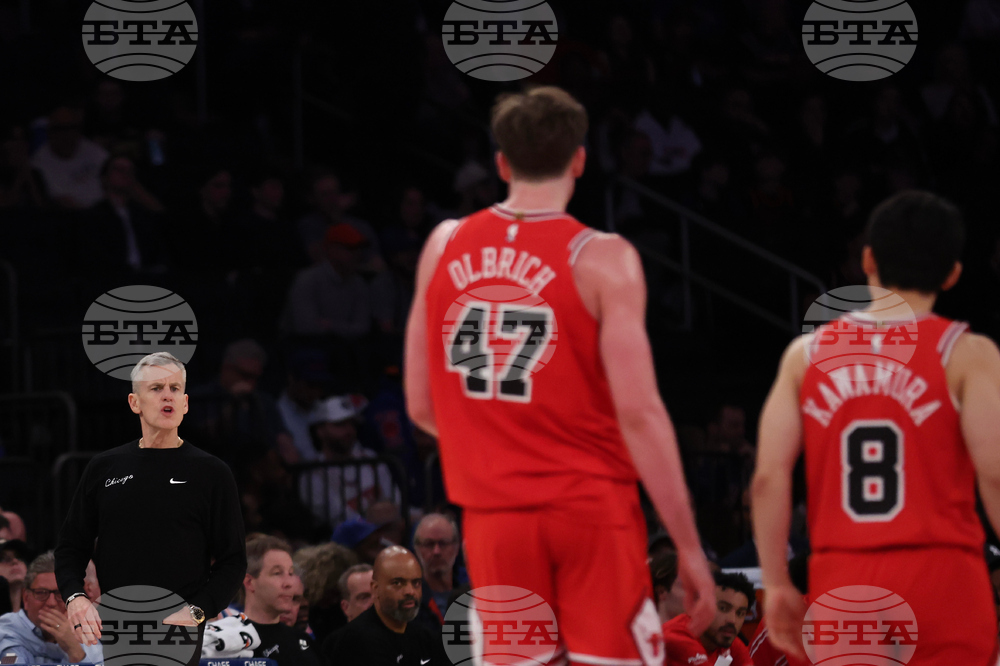 Bulls Knicks Basketball