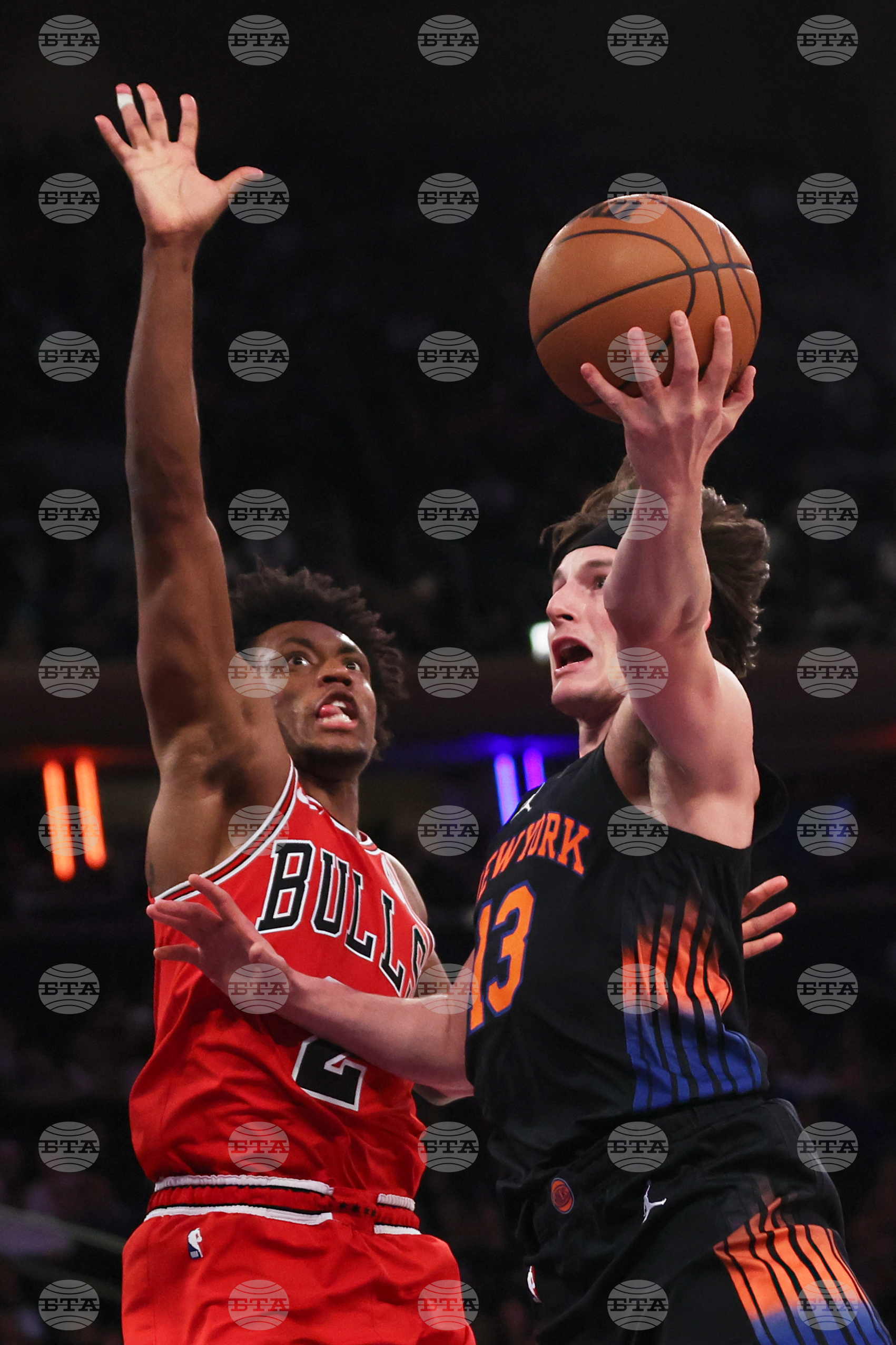 Bulls Knicks Basketball